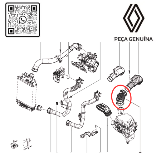 RN 07703R SONDA LAMBDA PRE - MOTOR 1.6 16V H4M - 2015 EM DIANTE - CAPTUR_DUSTER_OROCH_LOGAN II_SANDERO II 226907703R -5-